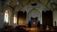 Late afternoon sunlight in the Sanctuary